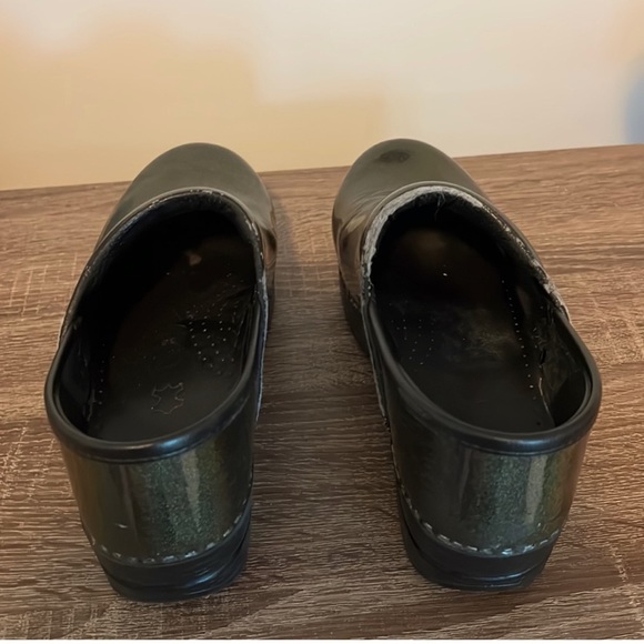Dansko clogs green size 38 comfortable slip on shoe 8 - Picture 5 of 11